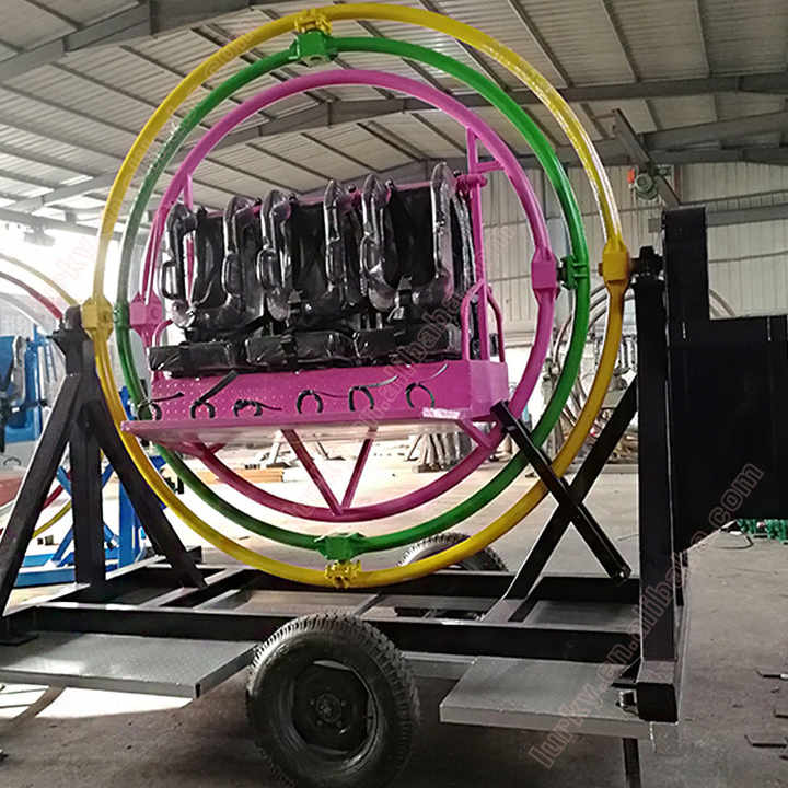 Park Gyro Rides - 3D Human Gyroscope Rides for Fun & Thrill