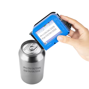 Yaomatec imprimante à jet d'encre portable Date Logo numéro de lot Machine de codage pour fond peut oeuf TIJ technologie imprime matériau flexible - Product Image 1