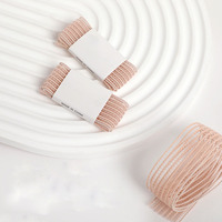 Bande élastique en dentelle, lacets élastiques 35 cm en nylon, bande élastique invisible et résistante, ceinture élastique pour chaussures de ballet pointe