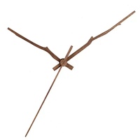 Kit de remplacement de lames d'horloge modernes en métal et bois de noyer JH1668, durable, pour horloges murales et de bureau
