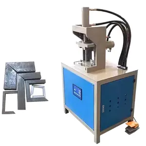 SunYEX Hydraulic angle cutter 90 degree steel pipe hole Cutting Machine square tube notching Punching machine