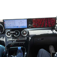 Navegación GPS de 24,6 "Carplay para Mercedes Benz GLC C W205 2015-2022 pantalla Dual Android Radio de coche estéreo unidad principal Multimedia