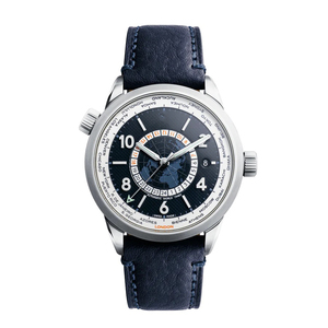 Reloj GMT Automático de Lujo para Hombre de 39 mm, Logotipo Personalizado, Acero Inoxidable 316L, con Correa de Cuero, Movimiento SELLITA SW330-1, con Indicador de Día - Product Image 2