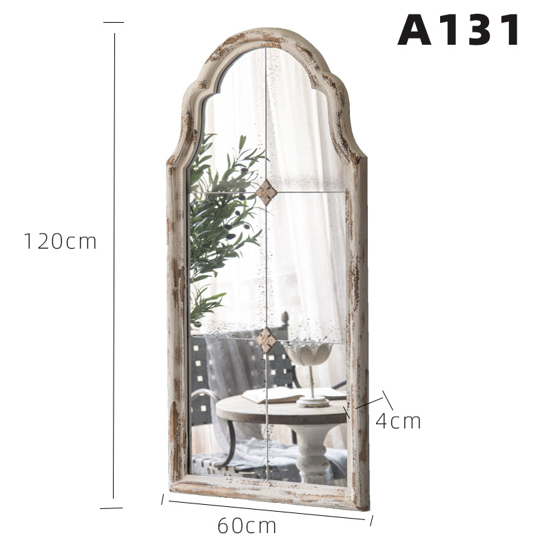 Petit miroir rond de salle de bain - A123