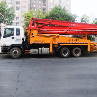 Bomba de Concreto SYG5341THB 490C-10 de Alta Fiabilidad con Pluma de 48.6m para Obras de Construcción