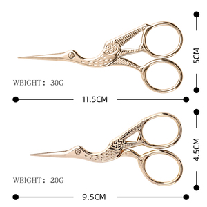 Ciseaux à ongles en forme d'oiseau, acier inoxydable, lame courbée, mâchoire large, pointe acérée, ciseaux pour couper les cuticules, pour manucure - Product Image 5