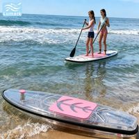 Kit complet de SUP léger et transparent Lumark Stable Rowing pour la plage, provenant de Chine