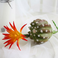 Großhandel DIY Künstliche Sukkulenten-Kaktus-Pflanzenwand-Accessoires Künstliche Hochzeits-Heimdekoration Blumen Weihnachtsdekoration