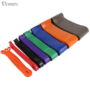 Bán Buôn 2080Mm <span class=keywords><strong>Latex</strong></span> 4.5Mm Dày Đàn Hồi Vòng Ban Nhạc Cho Tập Luyện Biểu Tượng Tùy Chỉnh Tập Thể Dục Tập Thể Dục Hỗ Trợ Pull-up Sức Đề Kháng - Product Image 4