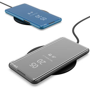 Coque de luxe miroir Flip Smart Sleep pour <span class=keywords><strong>iPhone</strong></span> 11 360 <span class=keywords><strong>Protection</strong></span> avec fenêtre à vue dégagée - Product Image 4