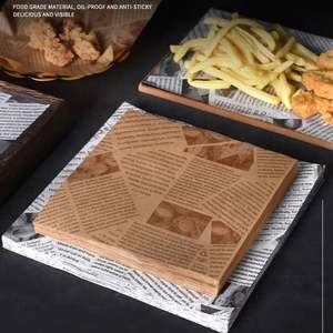 Papier d'emballage alimentaire anti-graisse Welles pour sandwichs et burgers - Product Image 5
