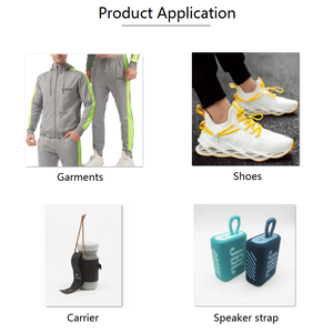 오리지널 익스텐디드 팁 커스텀 로고 플랫 슈 레이스 지속 가능한 폴리에스터 코드 라운드 슈 레이스 가방용 - Product Image 6