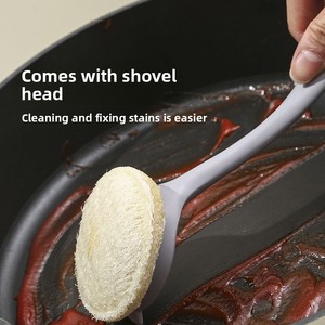 Detachable Household Loofah Cleaning <b>Brush</b> with Long Handle Dishwashing <b>Brush</b> - Product Image 5