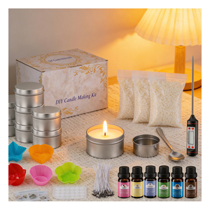 Empaque de Lata Compacto para Velas, Ideal para Viajes, Fórmula Aromática de Coco, Surtido de Lujo para Exhibición en Boutiques y Minoristas - Product Image 6