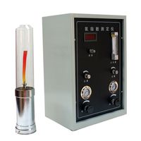 Medidor Digital de Índice de Oxígeno, Cumple con ASTM D2863 e ISO 4589-2, Alta Precisión 0.2%, 220V, Equipo de Laboratorio GA-9001-A