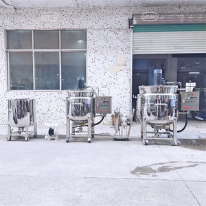Vente chaude, mélangeur industriel en acier inoxydable 300L 500L, réservoir de mélange chauffant pour liquides, shampoing, sirop, détergent, savon liquide - Product Image 3
