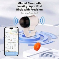 Traceur GPS pour pigeons Parrots Trackr, bague en plastique avec puce, positionnement en temps réel, Bluetooth/WiFi, étanche IP68