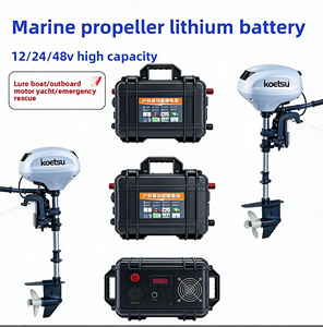 Batería de Litio Semisólida Impermeable de 12V 80Ah-100Ah, Apta para Pesca en Kayak, 6000 Ciclos, Batería Marina - Product Image 4