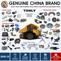Fornitura Originale di Fabbrica per Accessori Camion da Miniera TONLY 875 885 891