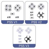 Coussinets de boutons en caoutchouc conducteur en silicone souple pour la réparation de manettes PlayStation 4, pièces de rechange pour manettes PS2/PS3/PS4/PS5