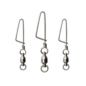 Anillo Giratorio <span class=keywords><strong>Gigante</strong></span> Luya con Pasador en Forma de Ocho, Conector de Gran Tensión, Accesorios para Pesca Marina - Product Image 2