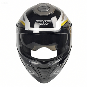 Casco Integral de Motocicleta con Doble Visor, Diseño Predator, Piezas de ABS, Nuevo, Ventilación Frontal, Tipo Clamshell - Product Image 6