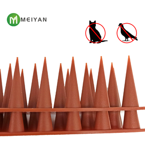 Sólido PP Bird Spikes Defender Gatos <span class=keywords><strong>Scare</strong></span> Spikes Critters Control Anti-Escalada Proteger Valla Paredes - Product Image 2