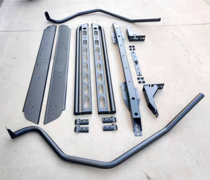 Barre Laterali <span class=keywords><strong>e</strong></span> Protezioni per Pickup con Ringhiere di Sicurezza per Nissan Patrol Y61 Hilux Ford Ranger - Product Image 1