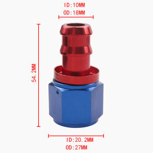 Conexiones de Tubería de Aceite AN4 AN6 AN8 AN10 AN12 de 0 Grados y 180 Grados para Reequipamiento y Mejora de Ensamblaje de Tuberías - Product Image 1
