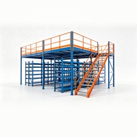 Étagères à batteries modulaires multicouches robustes avec revêtement en poudre, grande capacité, empilables, pour palettes et mezzanines, résistantes à la corrosion