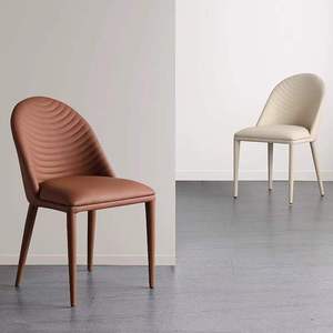 Sedia da Pranzo Moderna di Lusso per Esterni, Arredamento per Sala da Pranzo e Ristorante, Mobili per la Casa in Stile Scandinavo di Alta Qualità - Product Image 6