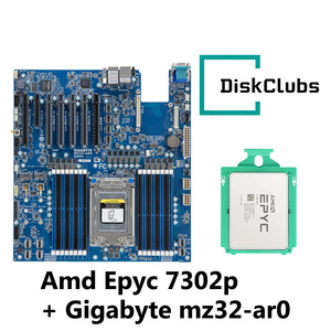 Placa Base Usada MZ32-AR0 Rev 1.0 EPYC 7302P 100-000000049 SP3 16 Núcleos 155W 1 Año de Garantía En Stock Combo de Placa Base y CPU - Product Image 1