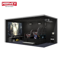 Equipo de Juego de Realidad Virtual Dinámico de 5D para Múltiples Jugadores Marwey, Simulador de Cine de Realidad Virtual, Máquina de Juegos, Precio de Venta