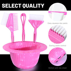 Set de Tinte para Cabello Ingrid Luxury Flow Stone Pattern de 4 Piezas con Tazón, Brocha, Aceite para Cuidado Capilar y Herramientas Profesionales de Plástico - Product Image 3