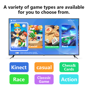 2025 mới đến trò chơi thông minh TV hộp kleincool X8 <span class=keywords><strong>Android</strong></span> 12 Allwinner h618 4GB 64GB 5G Wifi với cảm biến chuyển động trò chơi điều khiển - Product Image 5