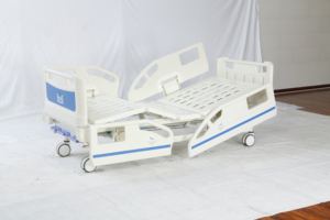 Fornitura di fabbrica tre funzione mobili medici altezza letti ospedalieri regolabili - Product Image 2