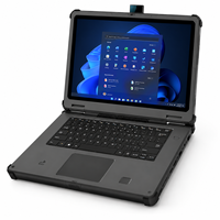 Computadora Portátil Resistente de 14 Pulgadas con Windows 11, IP66 a Prueba de Agua, I7-150U, GPS, Ideal para Trabajo de Campo, Computadoras Industriales Personalizadas