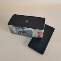 Cajas de Metal Rectangulares de Diseño Único Hechas en China, Caja de Metal para Dulces, Chocolates y Galletas con Tapa, Impresión Personalizada y Logotipo Personalizado