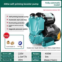 Pompa Booster Air Listrik Semi-Otomatis Tie Yue untuk Rumah Tangga, Pompa Air Panas Otomatis, Pompa Air Dingin Senyap untuk Pipa Saluran Air dan Shower