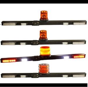 Strobe Amber Beacon Reversing Speaker Multi Function Tail Light LED Mine Flag Mining Light Bar