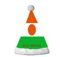 Meistverkaufte Nepal-Flagge Weihnachtsmützen Komfortable Plüsch-Weihnachtsmützen für Erwachsene Neujahrs-Festliche Party-Kopfbedeckung