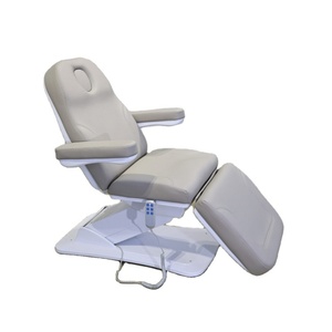 Kisen Luxury Electric Lift Recliner Beauty <b>Bed</b> With Remote Control Multifunctional Motorized Hydraulic Salon Furniture - Product Image 1