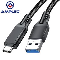 Cable USB 3.2, Cable USB-A a USB-C de 60W y 10Gbps, Cable de Carga y Datos USB3.2 para iPhone 15/15 Pro, Samsung, con Trenzado de Nailon