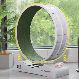 Running Exercise Wheels Household Pet <b>Cat</b> Roller Physical <b>Cat</b> Fitness Treadmill Silent <b>Cat</b> <b>Scratching</b> <b>Board</b> - Product Image 4