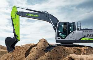 Excavadora Hidráulica de Orugas ZE215G de 21.5 Toneladas, Fabricada en China, con Motor y Bomba Potentes para Construcción y Minería, Disponible en Stock - Product Image 2