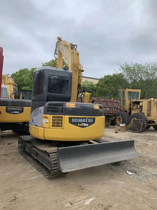 <b>Top</b> Sale Used Komatsu PC78US Crawler Excavator 7.8 Ton Compact Tail Less <b>Swing</b> Digger for Construction and Earthmoving - Product Image 2
