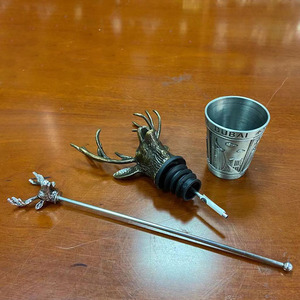 <span class=keywords><strong>Original</strong></span> Tall Buck Stag Deer Bar Tools Agitateur pour mélanger des cocktails - Product Image 6
