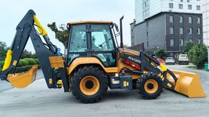 รถตักล้อยางขนาดเล็ก C2570 2.5 ตัน พร้อมผานหลังขุดดิน รุ่นใหม่ ผลิตในจีน รวมมอเตอร์เครื่องยนต์ สำหรับขาย - Product Image 5