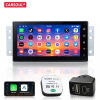 Autoradio double DIN 7 pouces avec CarPlay sans fil et Android Auto pour voitures et camions 12V personnalisé