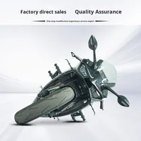 Barre de protection moteur en acier épais Haunding Kove 450RR-Crash Bar-BXG pour moto Kawasaki Suzuki tout-terrain/double pare-chocs